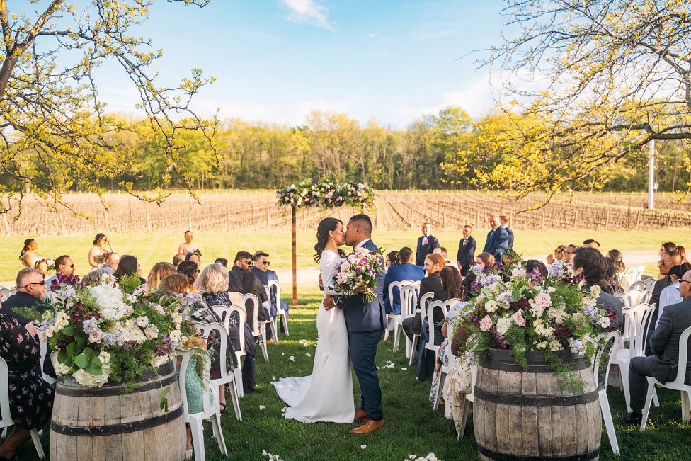 bride and groom ceremony